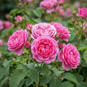 Rosa x Damascena - 2 cuttings (damask rose) * essential oil, rose water